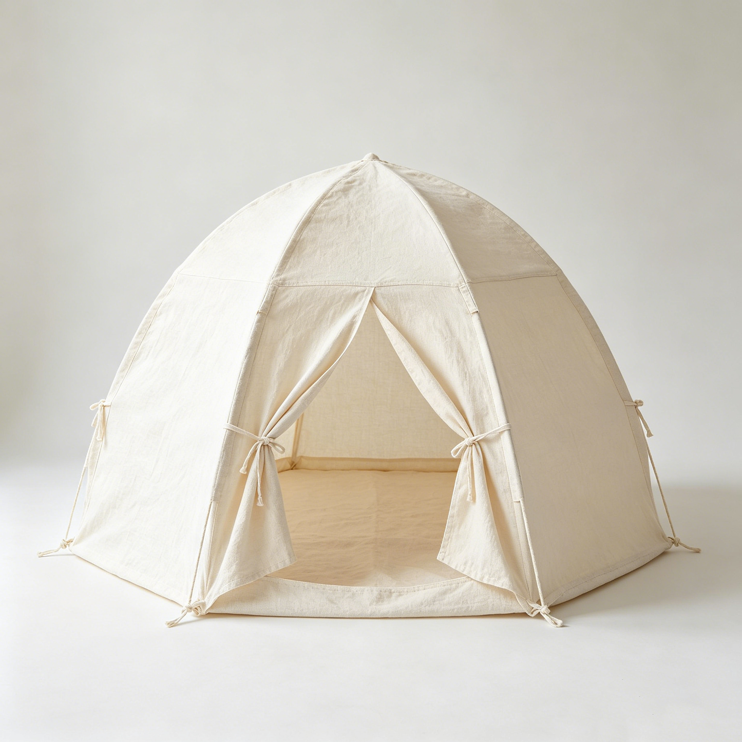 Natural Linen Play Tent