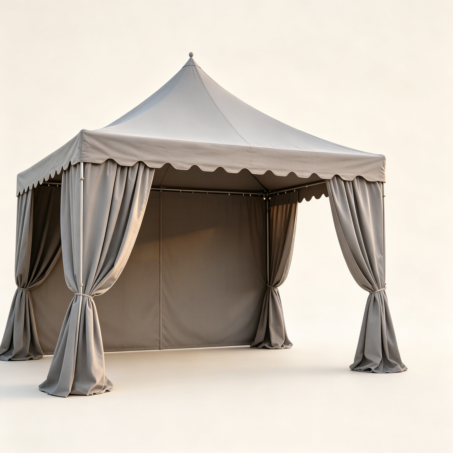 Grey Canopy Gazebo Tent