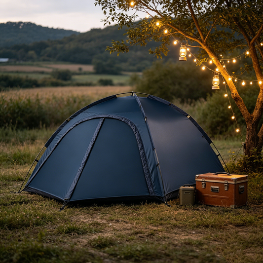 Navy Dome Camping Tent