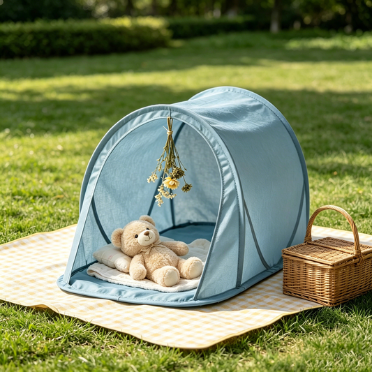 Sky Blue Pet Cave Tent