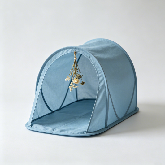 Sky Blue Pet Cave Tent